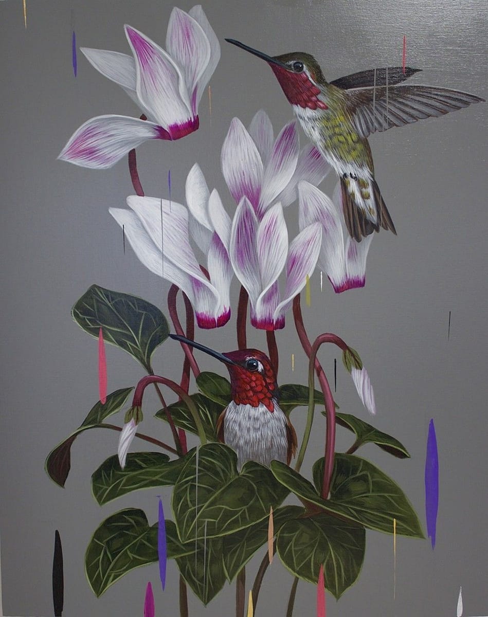 Artwork Title: Annas and Cyclamens