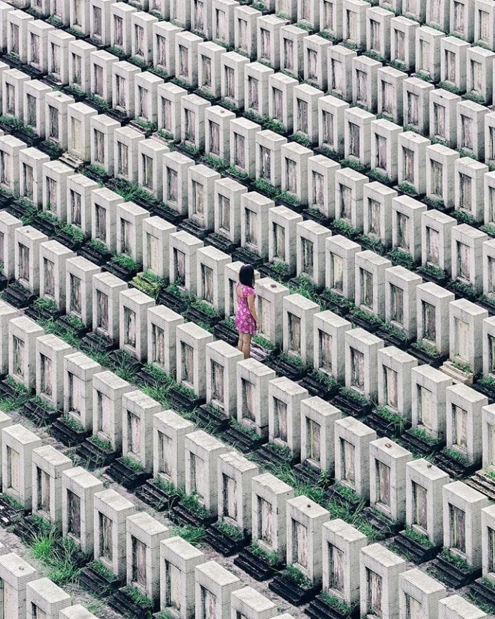 Artwork Title: Old Chinese Cemetery in Singapore