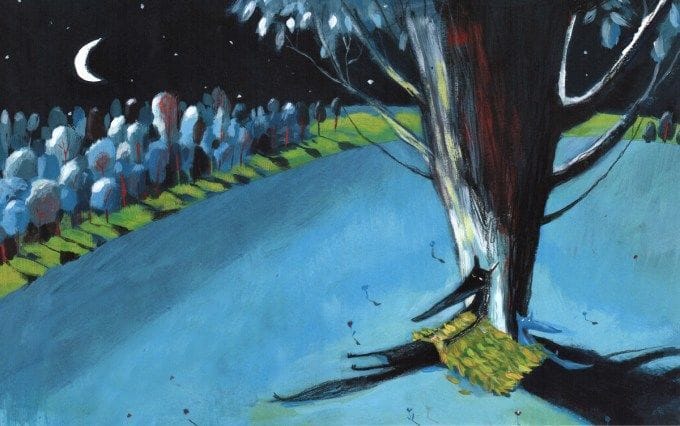 Artwork Title: Illustration for Big Wolf & Little Wolf by Nadine Brun-Cosme