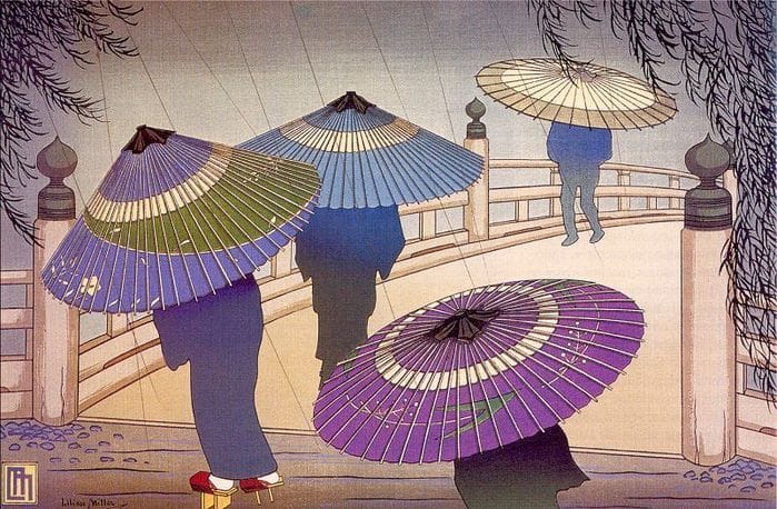 Artwork Title: Rain Blossoms