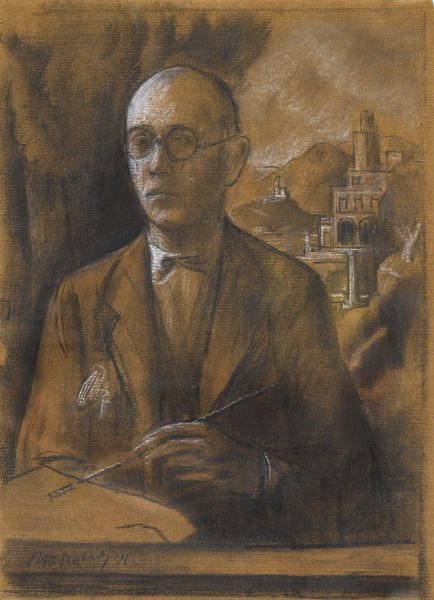 Artwork Title: Autoportrait devant Varigotti   (Self Portrait)