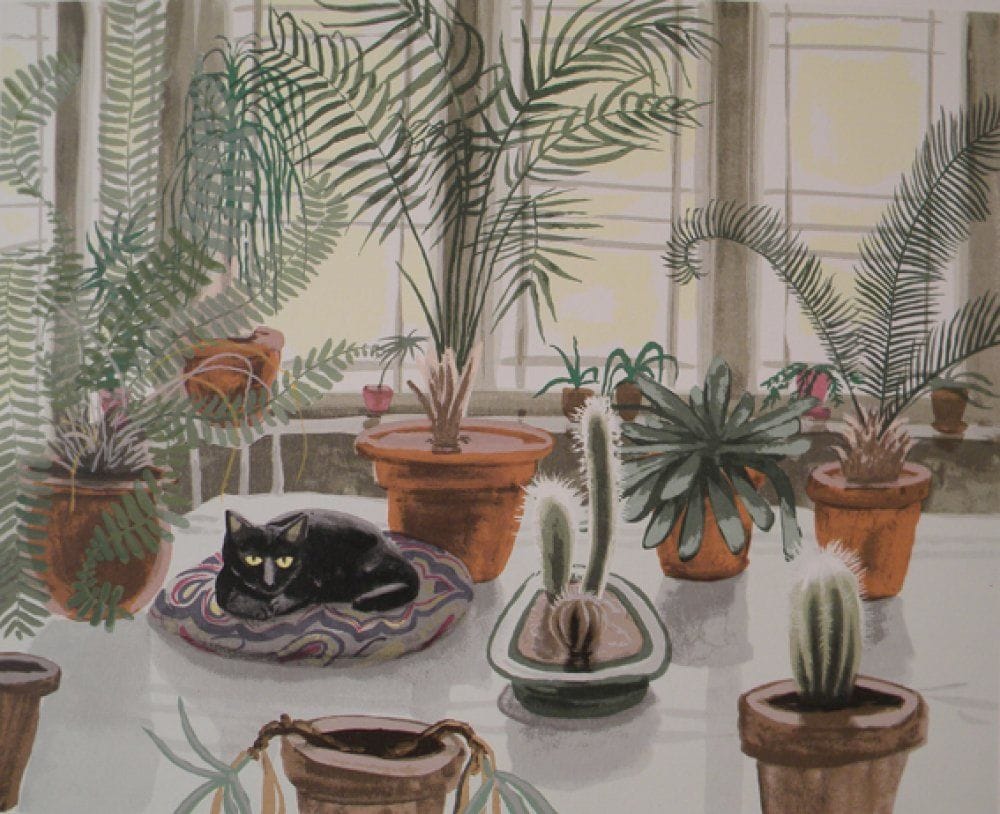 Artwork Title: On the Veranda