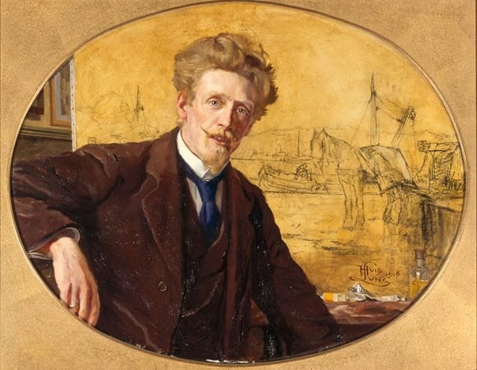 Artwork Title: Portret van August van Voorden