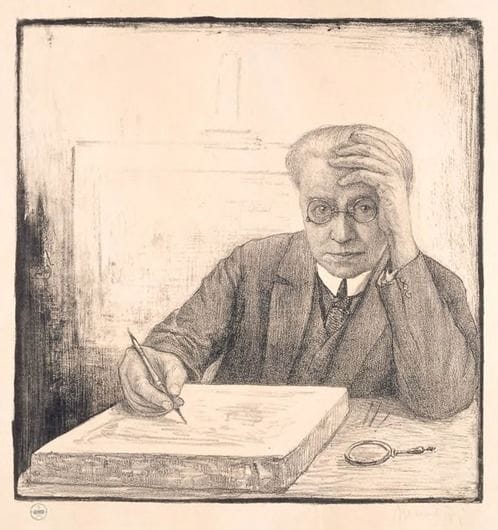 Artwork Title: Self Portrait with Stone