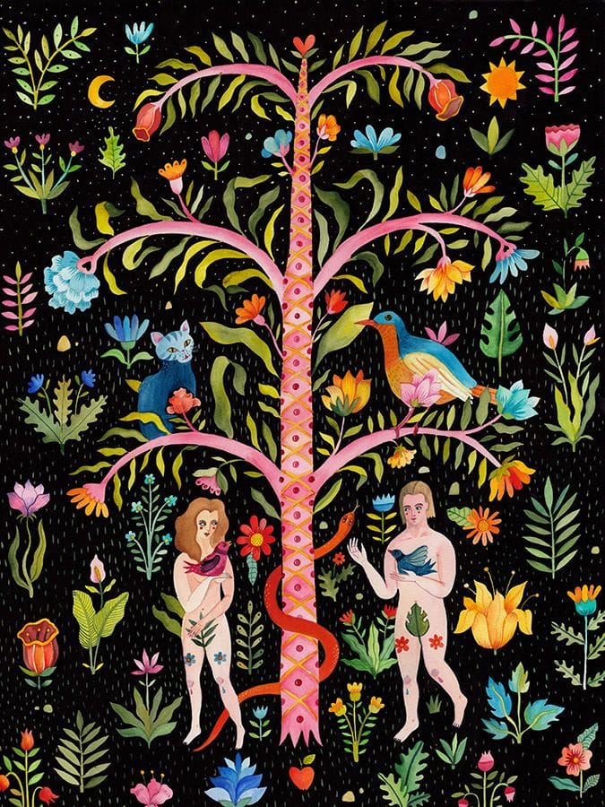 Artwork Title: Adam & Eve