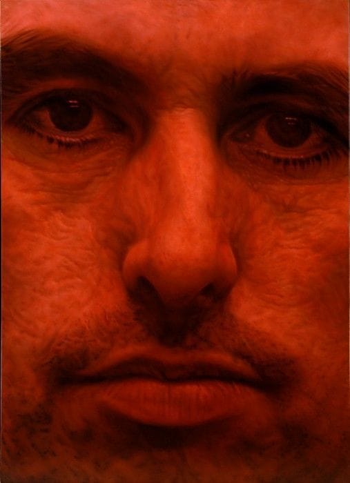 Artwork Title: Quinacridone Self Portrait