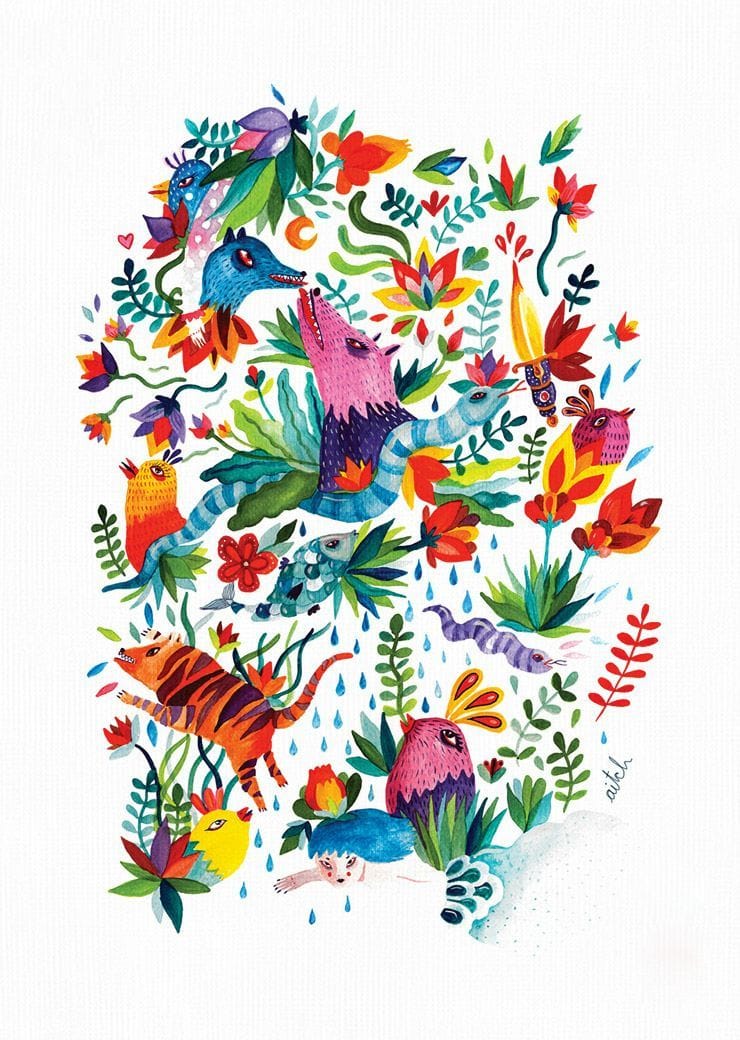 Artwork Title: Five of Hearts