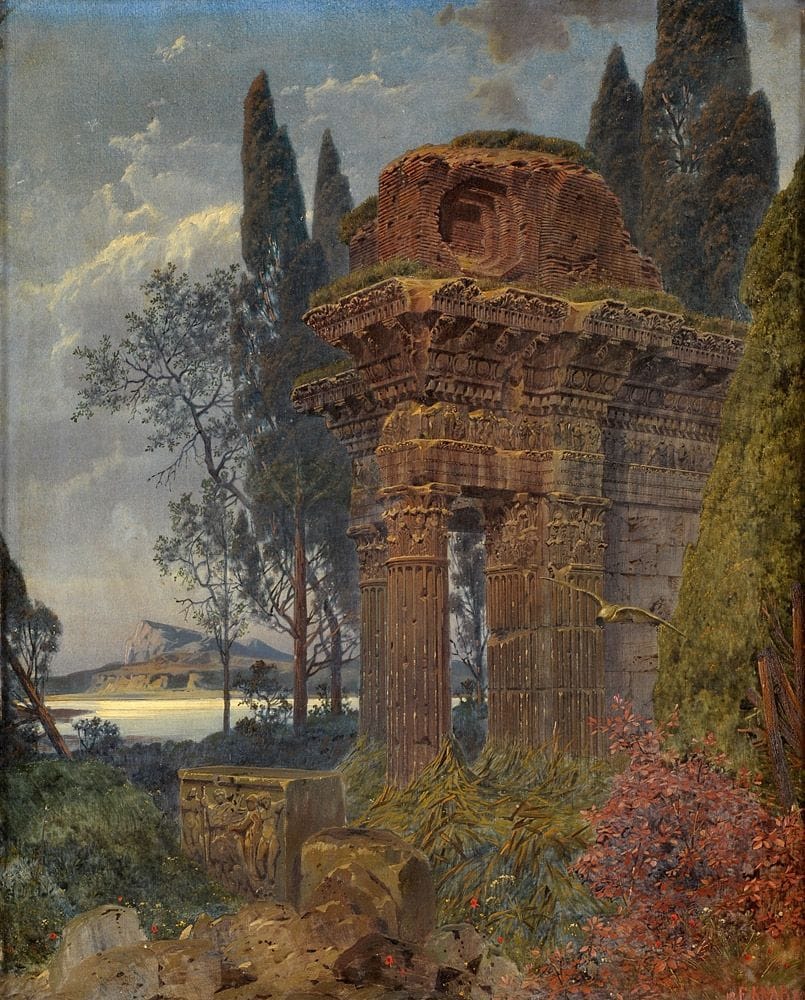 Artwork Title: Ruinenlandschaft