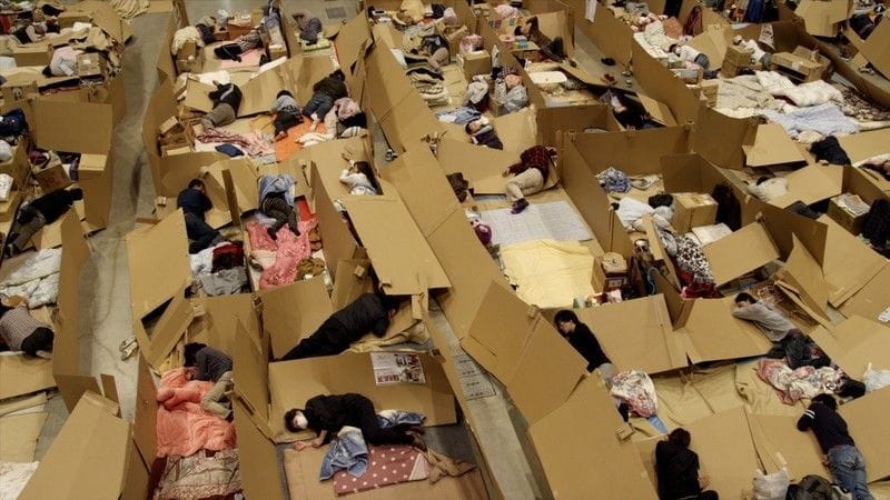 Artwork Title: Cardboard Walls