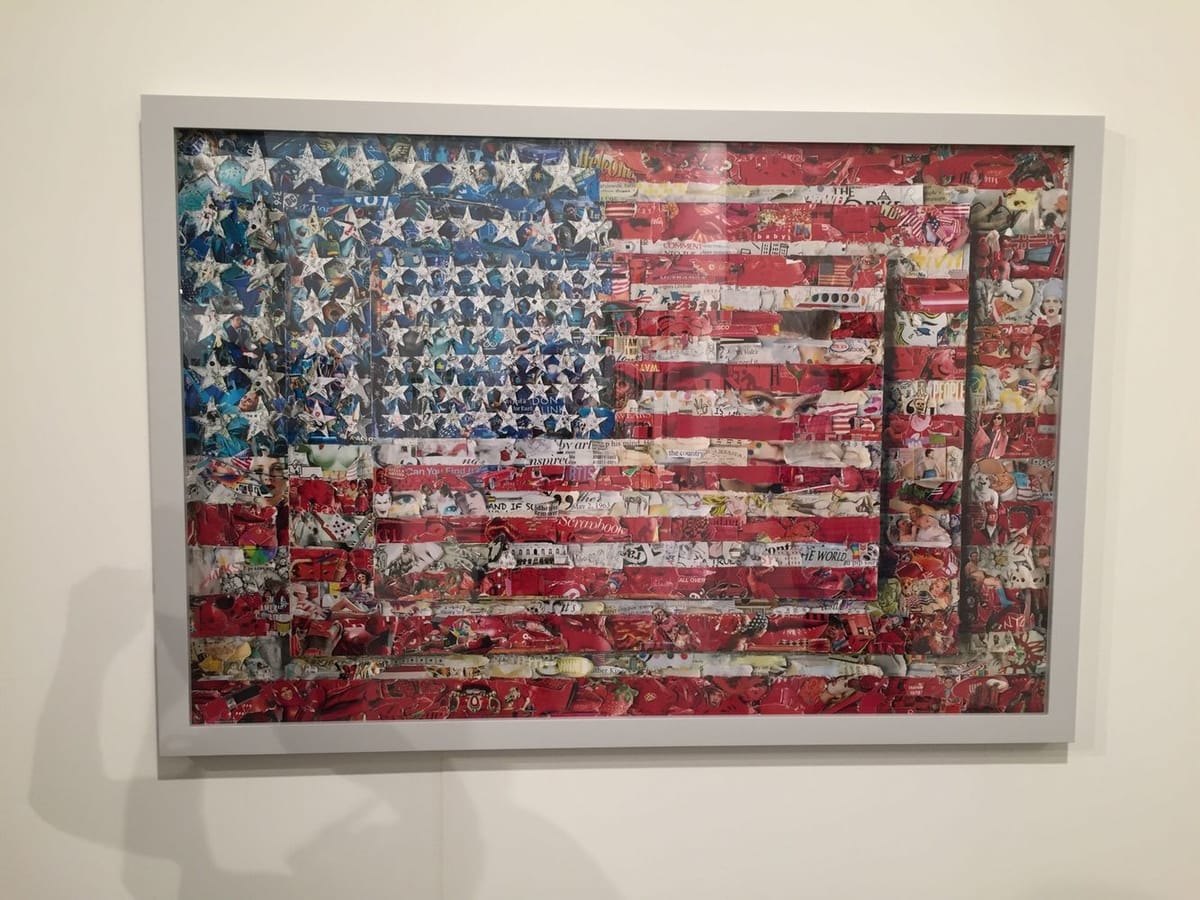 Artwork Title: Three Flags, After Jasper Johns (Pictures Of
