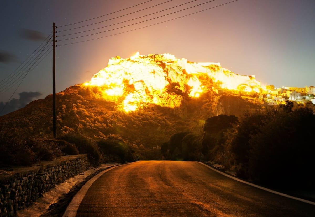 Artwork Title: Throw Down the Mountain