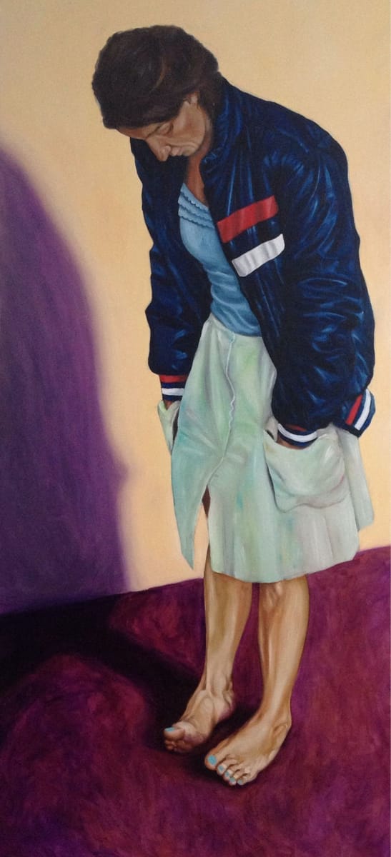 Artwork Title: Woman in doubt