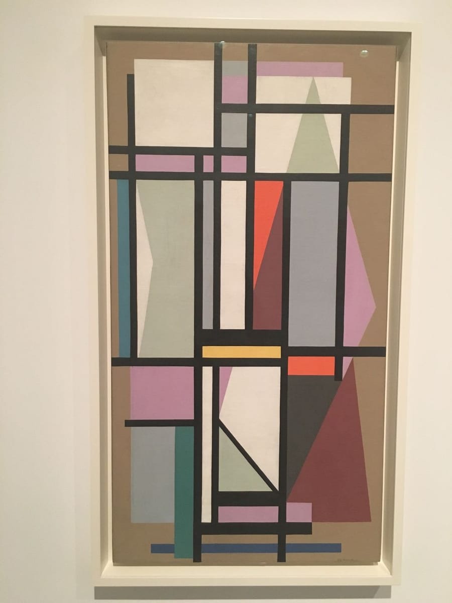 Artwork Title: Upright In Gold And Violet