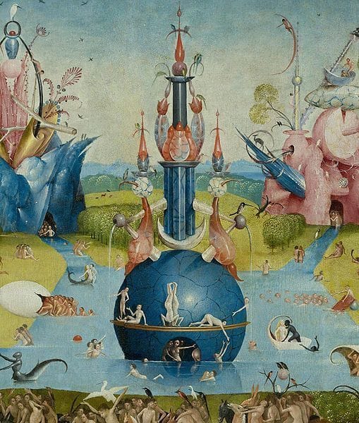 Artwork Title: Garden Of Early Delights (detail)