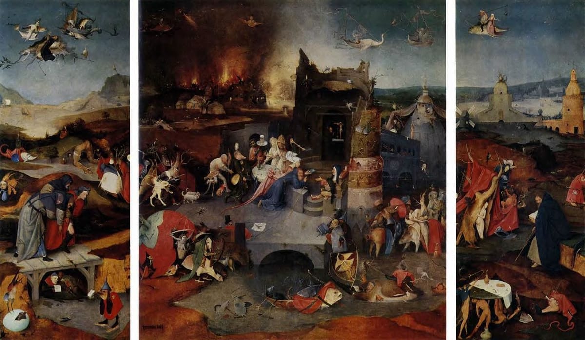 Artwork Title: The Temptation Of St. Anthony