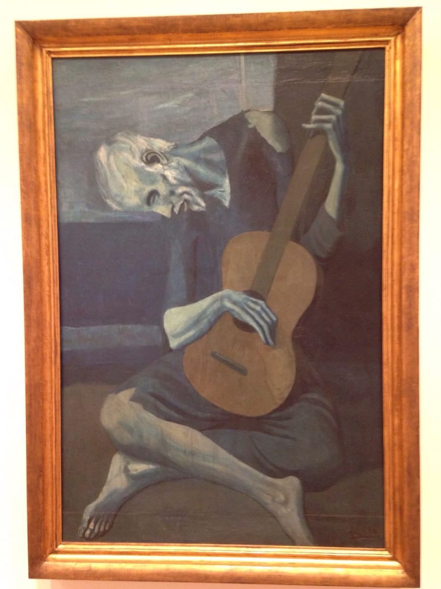 Artwork Title: The Old Guitarist