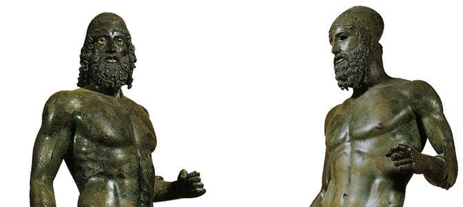 Artwork Title: Riace Warriors, 460–450 BC