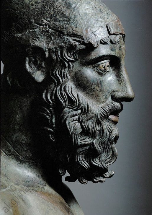 Artwork Title: Riace Warriors, 460–450 BC