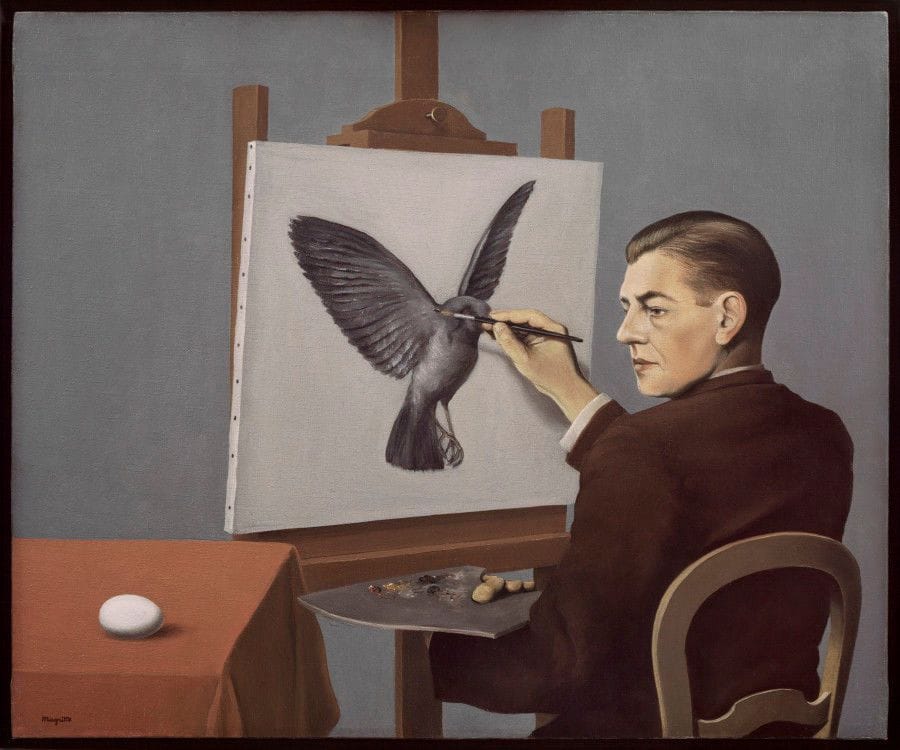 Artwork Title: Clairvoyance (Self Portrait)