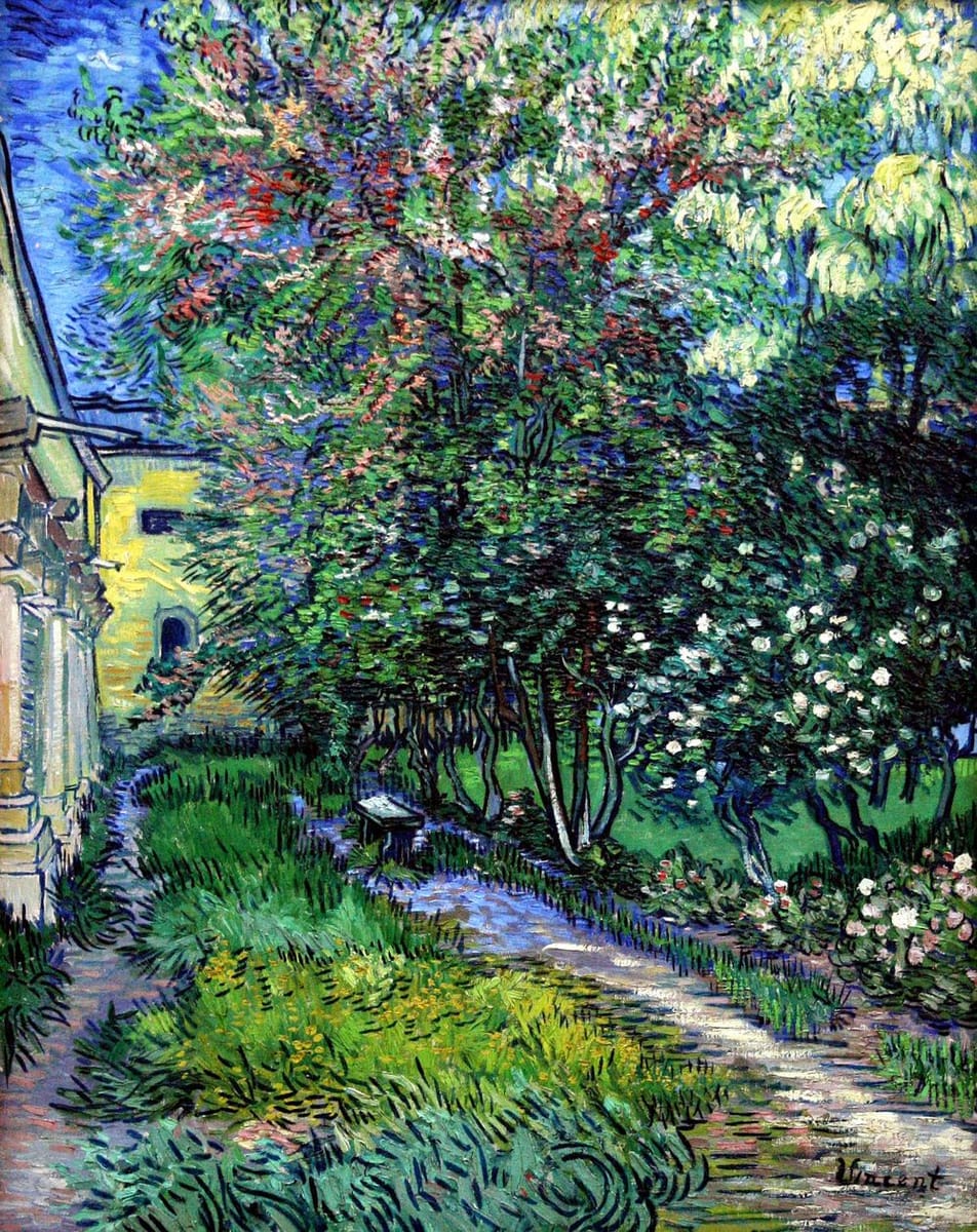 Artwork Title: The Garden of Saint-Paul Hospital