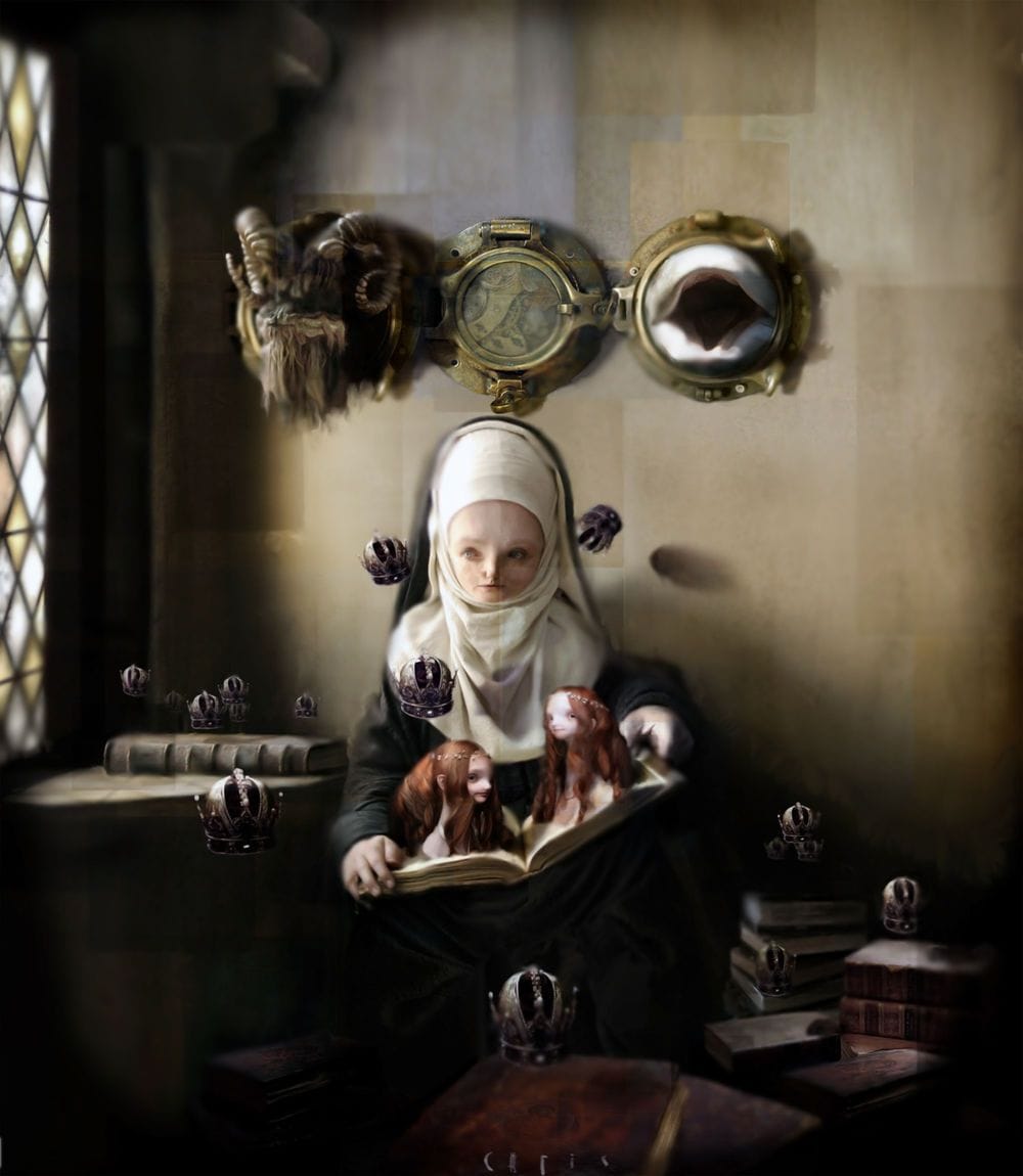 Artwork Title: Lady of the Cloth