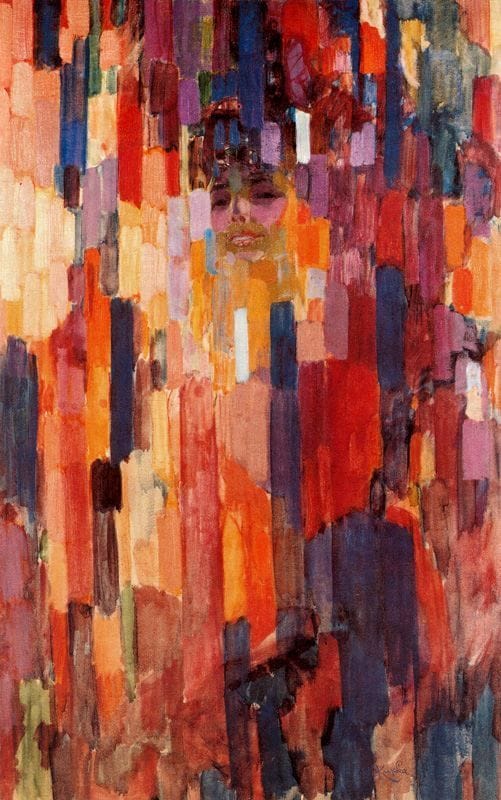 Artwork Title: Madame Kupka Among Verticals