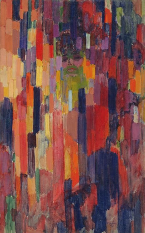 Artwork Title: Madame Kupka Among Verticals