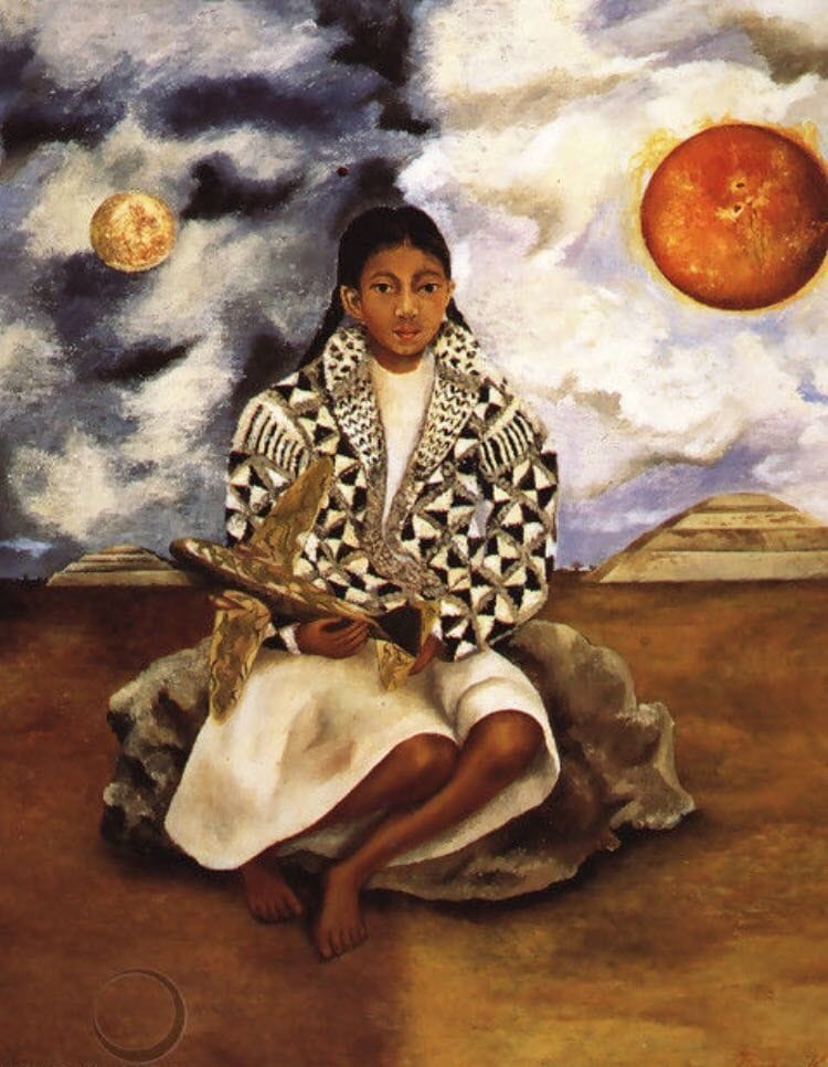 Artwork Title: Portrait of Lucha Maria Girl From Tehuacan
