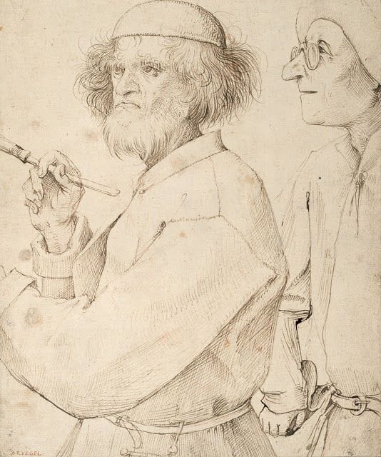 Artwork Title: The Painter and The Connoisseur