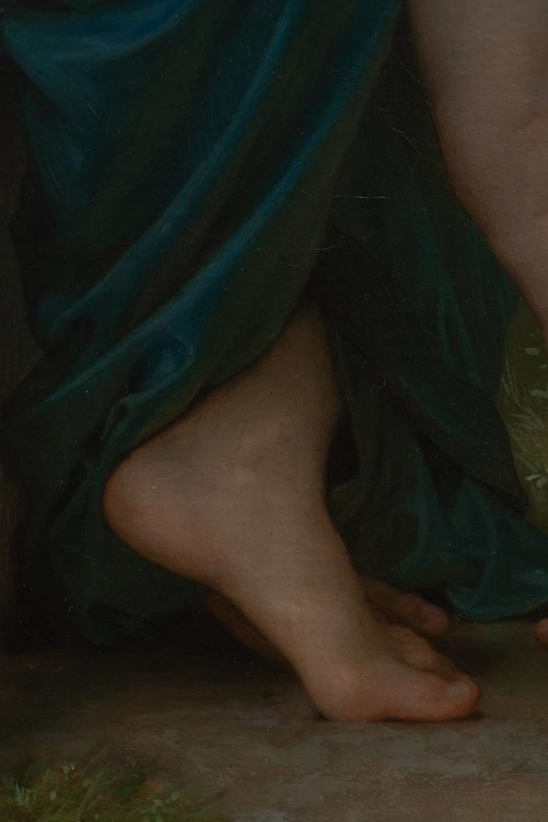 Artwork Title: A Young Girl Defending Herself Against Eros