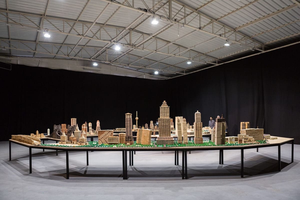 Artwork Title: Eating The City. Brasilia