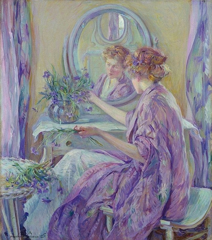 Artwork Title: The Violet Kimono