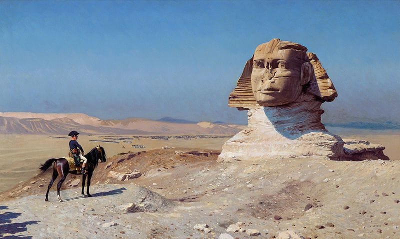 Artwork Title: Oedipus (Napoleon before the Sphinx)