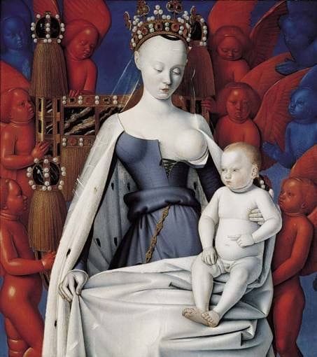 Artwork Title: Madonna Surrounded By Seraphim And Cherubim