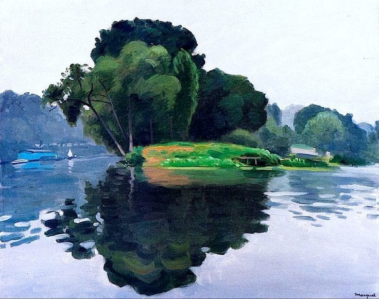 Artwork Title: L'Ille, Poissy