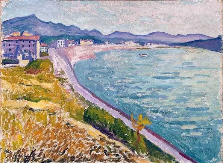 Artwork Title: Vue de St Jean de Luz
