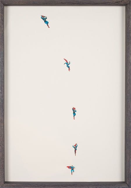 Artwork Title: Landing Superman