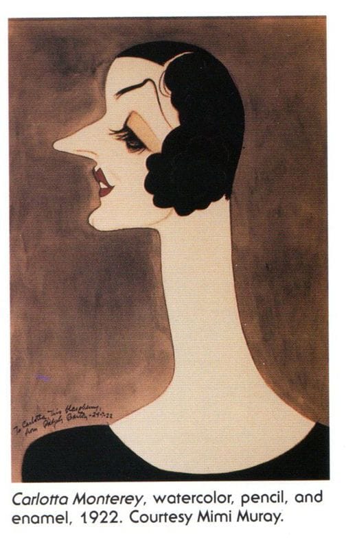 Artwork Title: Carlotta Monterey