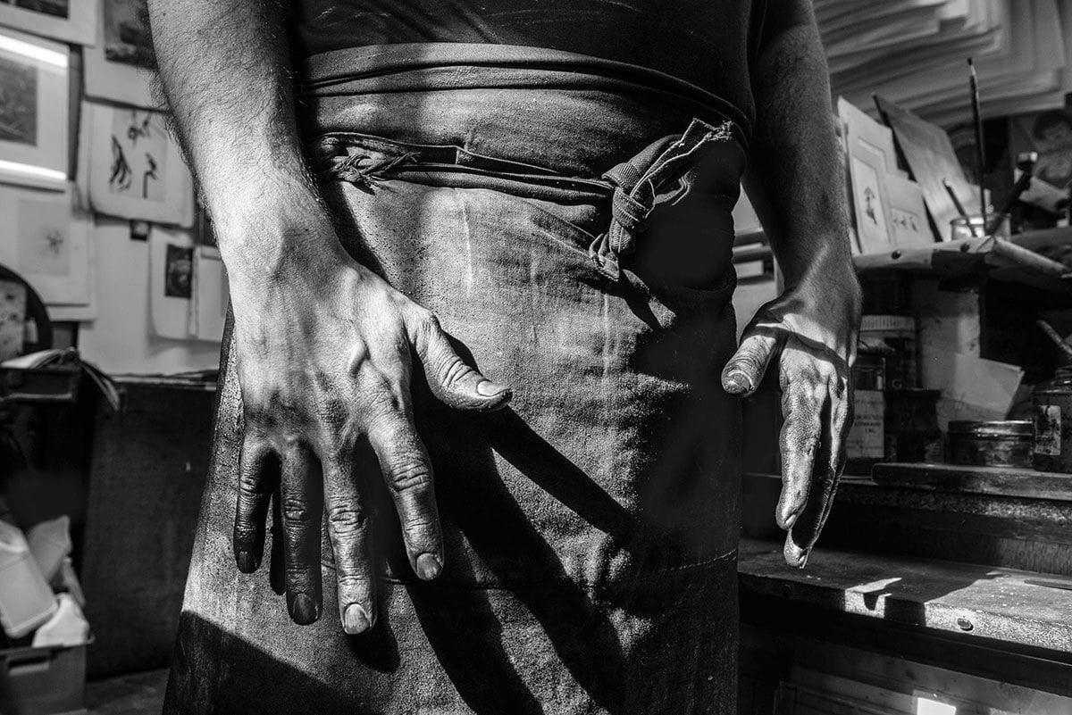 Artwork Title: Mains de Matthieu
