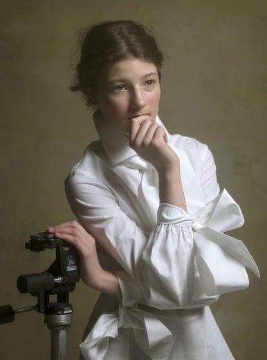 Artwork Title: Deborah Muller with her Tripod