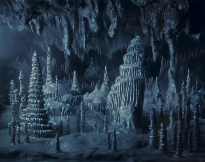 Artwork Title: Grotto at Night