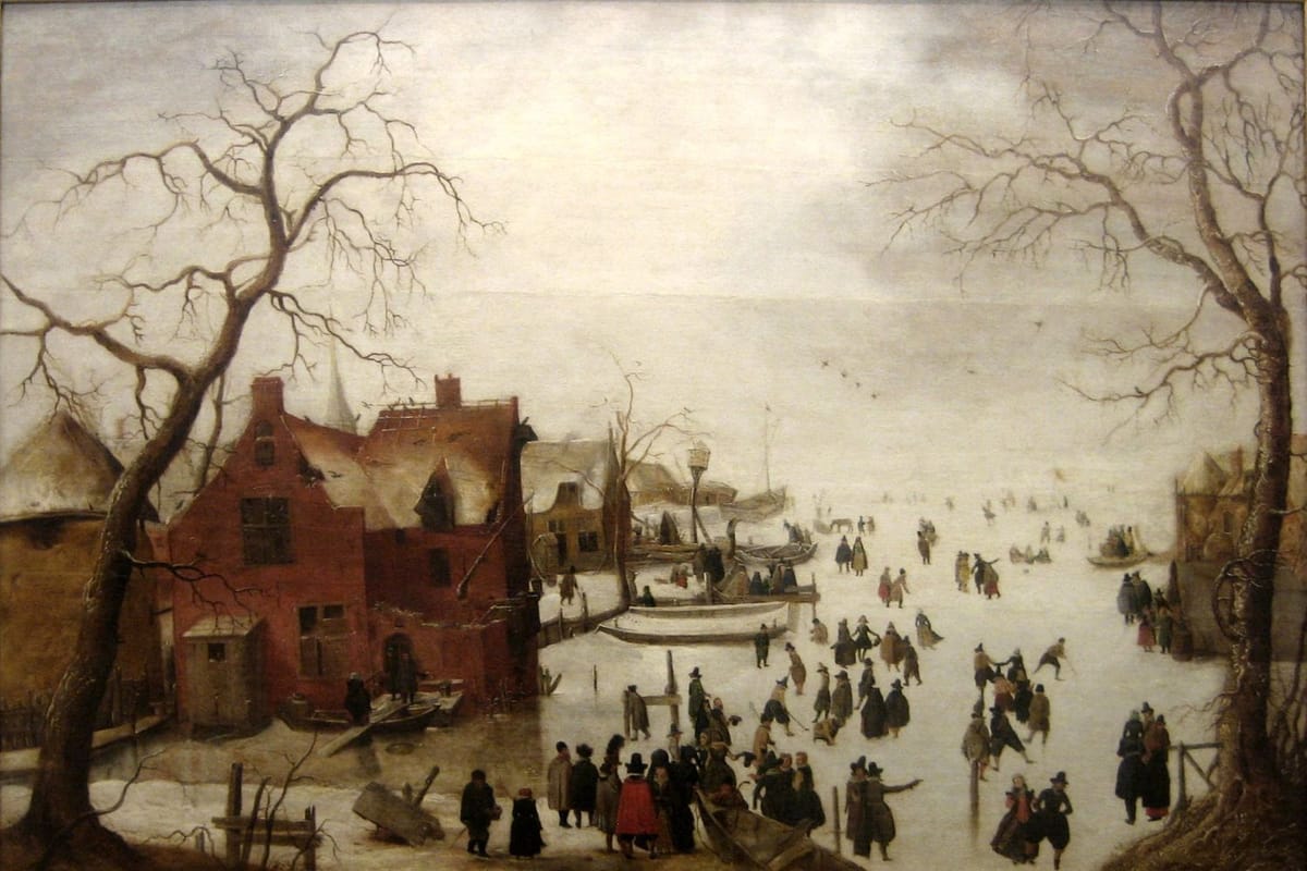 Artwork Title: A Winter Scene