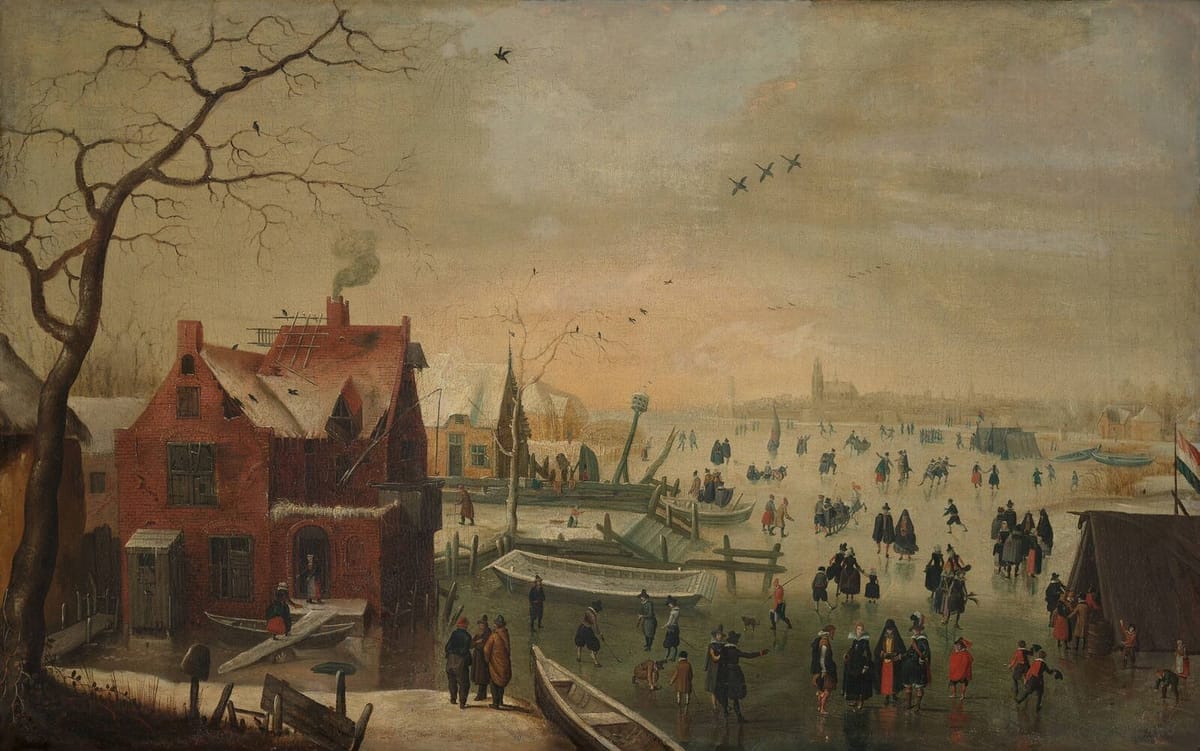 Artwork Title: Ice Skating