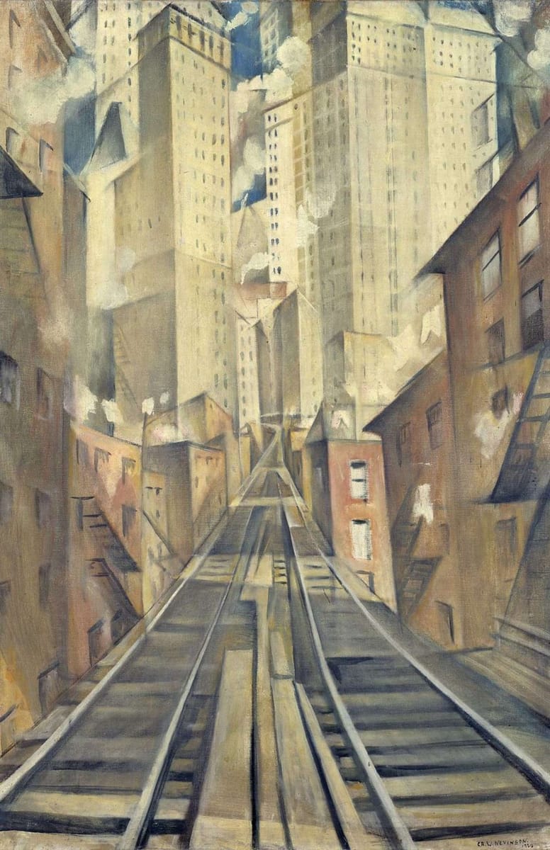 Artwork Title: The Soul of the Soulless City (‘New York - an Abstraction’)