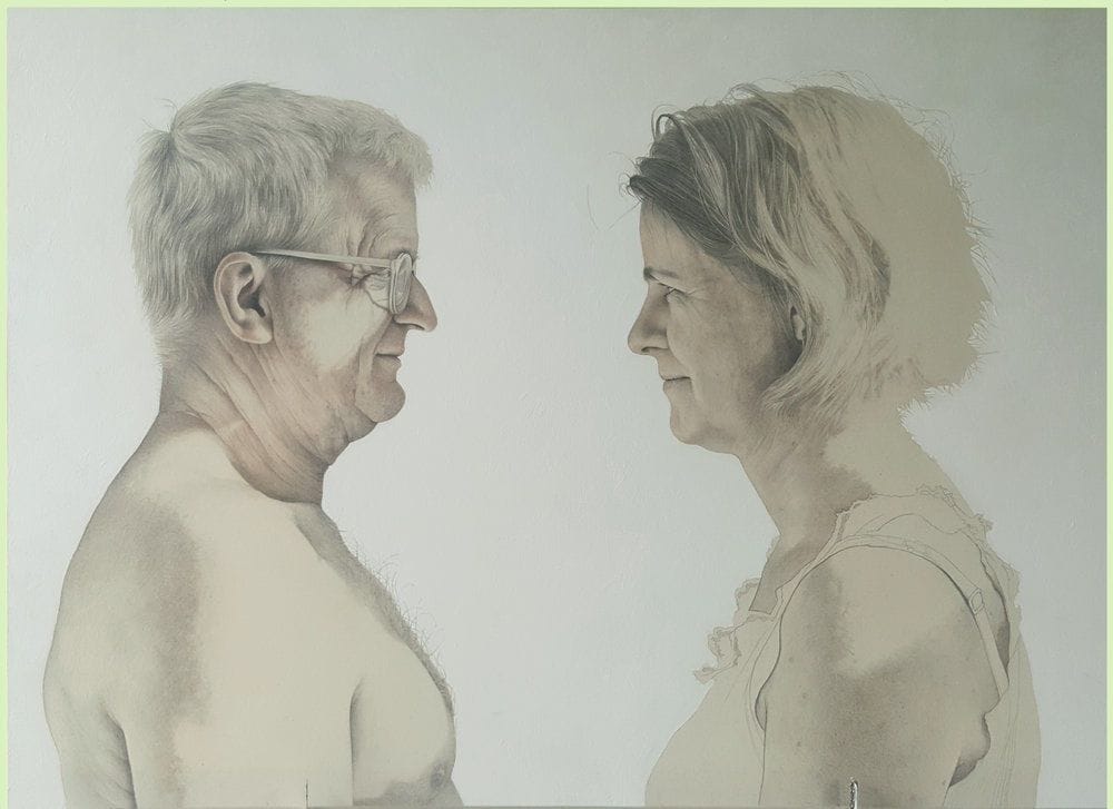 Artwork Title: Een schilderij in plaats van een trouwring (A Painting instead of a Wedding Ring)