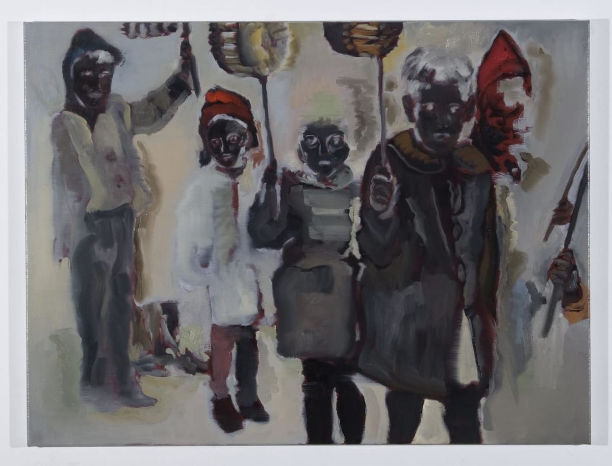 Artwork Title: Umzug Negativ (Procession Negative)