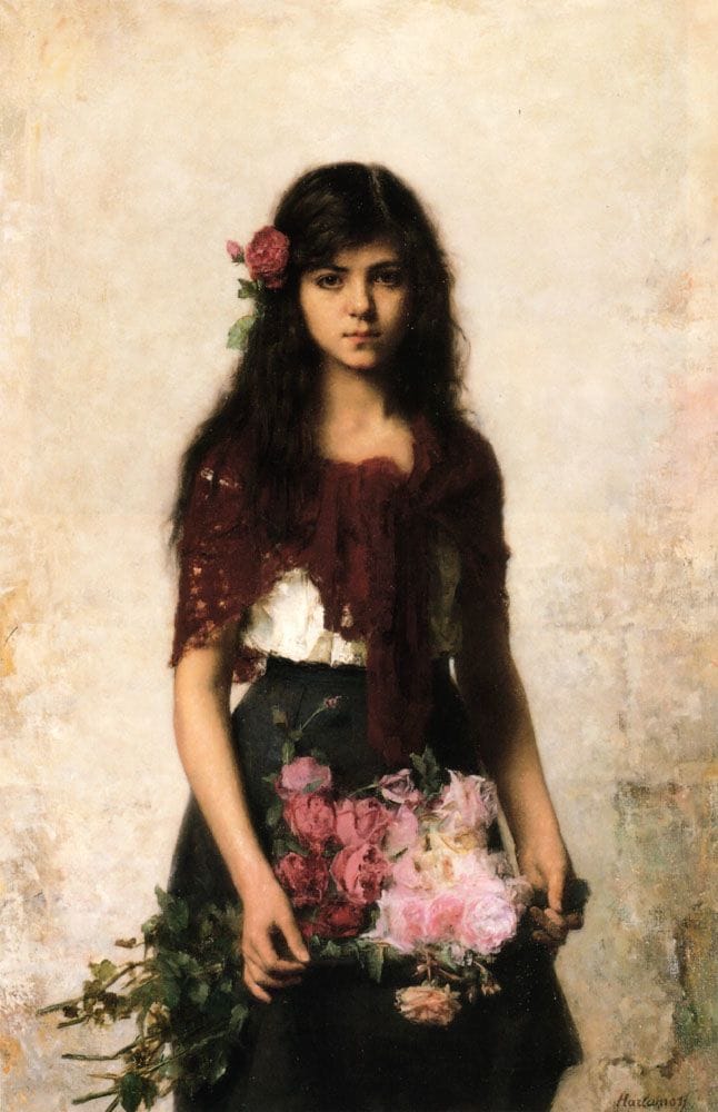 Artwork Title: The Flower Seller
