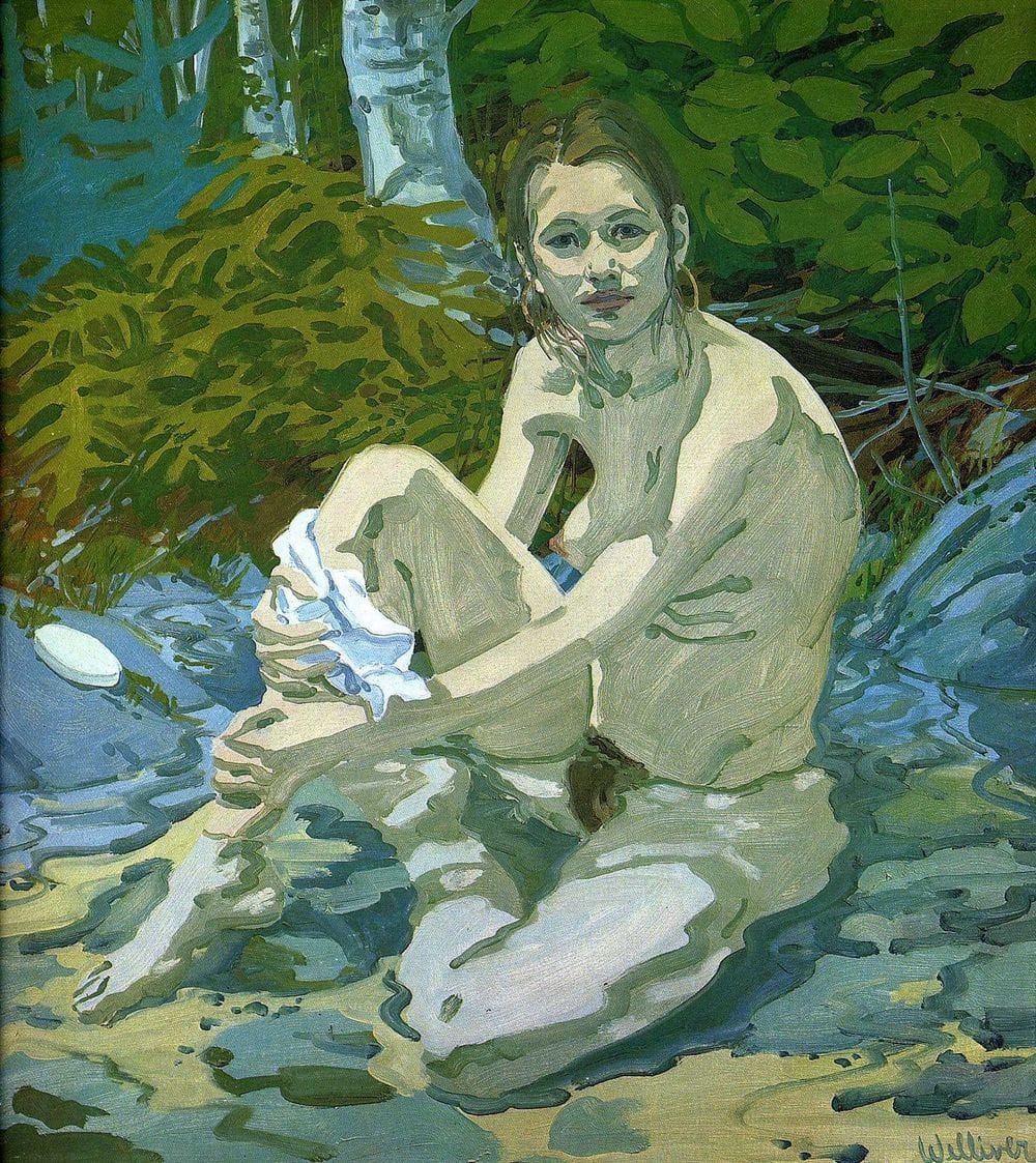 Artwork Title: Diane with Soap