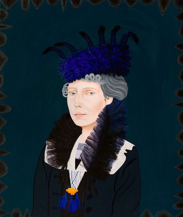 Artwork Title: Mrs. Maude Harries