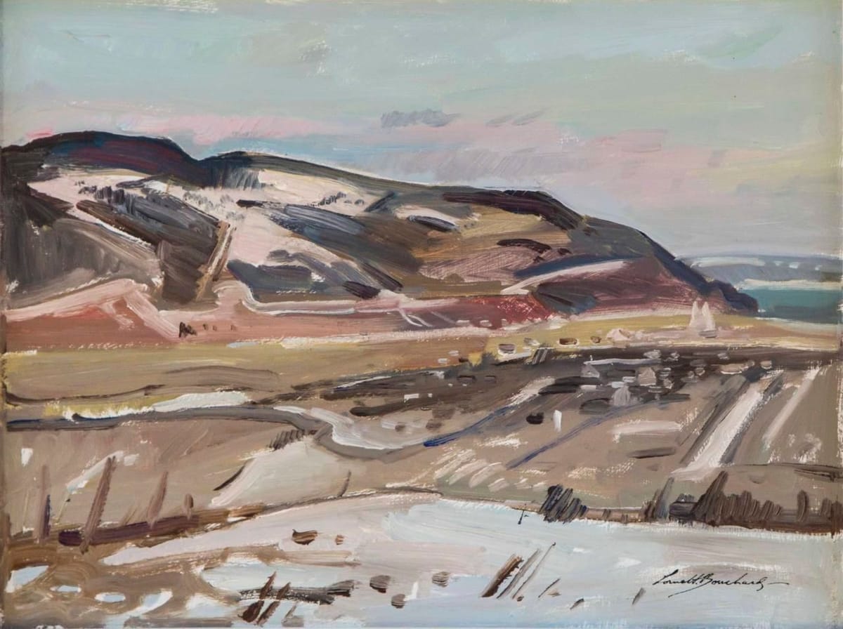Artwork Title: November Afternoon - Baie St. Paul Quebec
